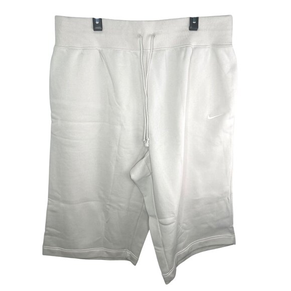 Nike Sportswear Phoenix Fleece Women's High-Waisted Cropped Sweatpants 3X- Beig - Picture 9 of 16